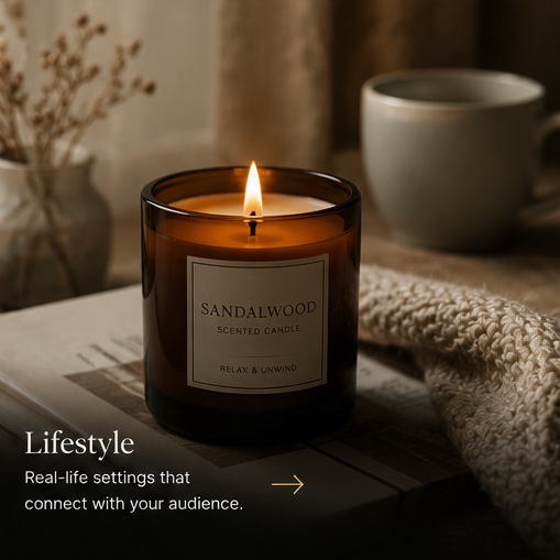 Lifestyle product photography
