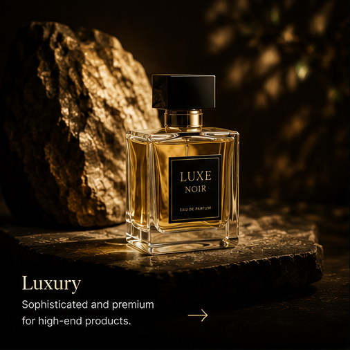 Luxury Fragrance product photography